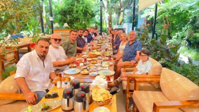 BODRUM GAZETECİLER CEMİYETİ KAHVALTIDA BİR