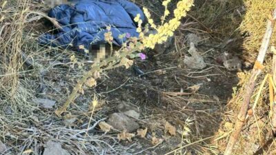 MUĞLA’NIN BODRUM İLÇESİNDE DAĞDA İNSAN