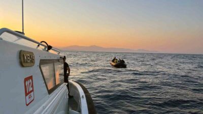 MUĞLA’NIN DALAMAN İLÇESİ AÇIKLARINDA BİNDİKLERİ