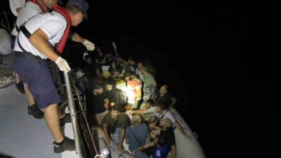 MUĞLA’NIN FETHİYE İLÇESİ AÇIKLARINDA DURDURULAN