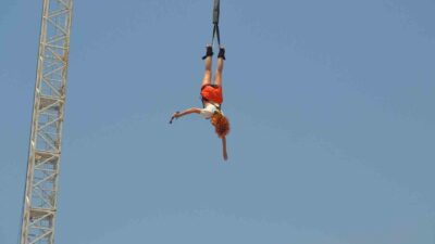 FETHİYE’DE "BUNGEE JUMPİNG" İLE HEYECAN
