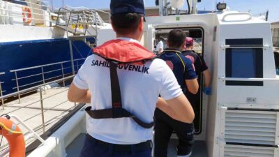 MUĞLA’NIN BODRUM İLÇESİ AÇIKLARINDA SEYREDEN