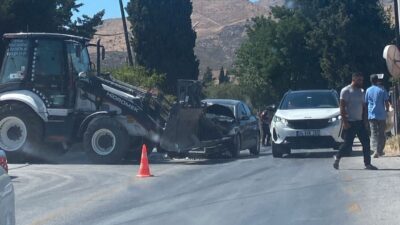 MUĞLA'NIN BODRUM İLÇESİNDE OTOMOBİL İLE