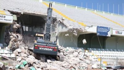 MUĞLA ATATÜRK STADYUMU'NDA DEPREME DAYANIKLILIK