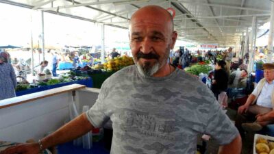 MUĞLA PAZAR YERİNDE KAR HELVASI