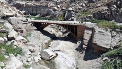 BARAJ SUYU ÇEKİLDİ, 100 YILLIK