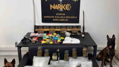 BODRUM’DA 6 ADRESE OPERASYON; 7