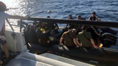 MUĞLA’NIN DATÇA İLÇESİ AÇIKLARINDA BİNDİKLERİ