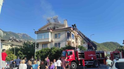 EVDEN ÇIKARILAN KİRACININ YANGIN ÇIKARDIĞI