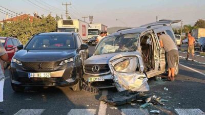 GÖKOVA-KÖYCEĞİZ KARAYOLUNDA 4ARACIN KARIŞTIĞI ZİNCİRLEME