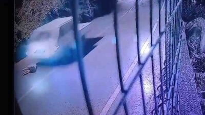 MUĞLA'NIN BODRUM İLÇESİNDE YOLDA YATAN