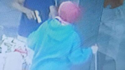 OLAY GÜVENLİK KAMERASINA YANSIDI