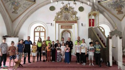 YAZ KUR’AN KURSU ÖĞRENCİLERİNE TRAFİK