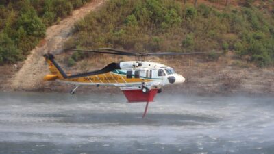 MUĞLA'NIN ULA İLÇESİNDE ÇIKAN ORMAN