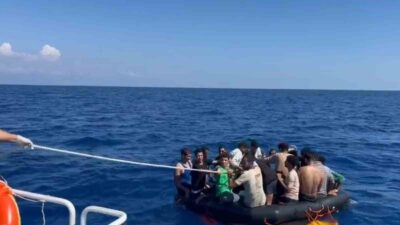 DALAMAN İLÇESİ AÇIKLARINDA YUNANİSTAN SAHİL