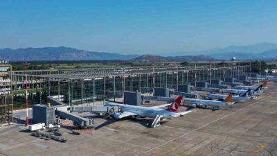 DALAMAN HAVALİMANI 8 AYDA 4