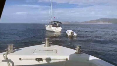 DATÇA’DA YELKENLİ TEKNEDE 6 GÖÇMEN