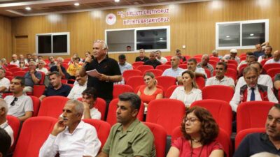 MUĞLA’DA “TARIMSAL ÜRETİM PLANLAMASI BİLGİLENDİRME”