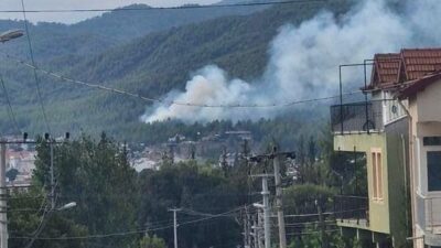 MUĞLA'NIN SEYDİKEMER İLÇESİNDE YILDIRIM KAYNAKLI