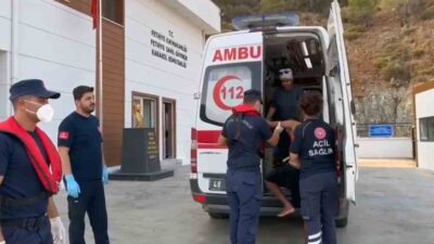 MUĞLA’NIN FETHİYE İLÇESİ AÇIKLARINDA SEYREDEN