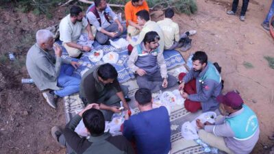 MUĞLA'NIN ULA İLÇESİNDE ÇIKAN ORMAN