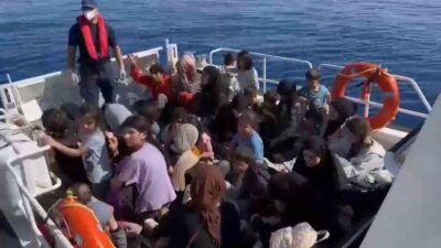 MUĞLA’NIN BODRUM İLÇESİ AÇIKLARINDA YELKENLİ