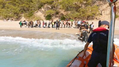 MUĞLA’NIN FETHİYE İLÇESİ AÇIKLARINDA SAHİL