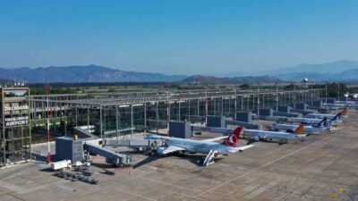 DALAMAN HAVALİMANI 9 AYDA 4