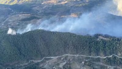 DALAMAN YANGININDA 12 SAAT GERİDE