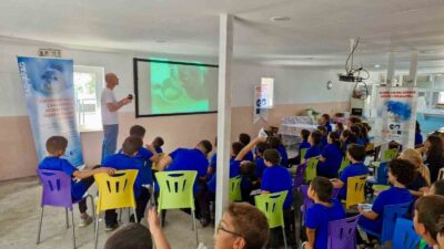 KÖYCEĞİZ’DE ÖĞRENCİLER AKDENİZ FOKU İLE