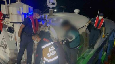 MUĞLA’NIN DATÇA İLÇESİ AÇIKLARINDA SEYREDEN