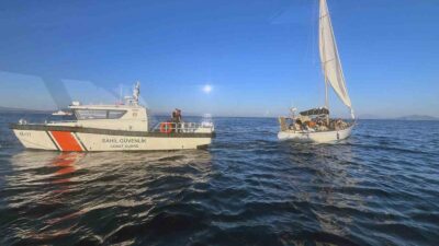 MUĞLA’NIN DATÇA İLÇESİ AÇIKLARINDA SEYREDEN