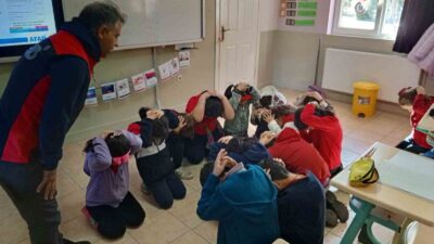 ÇITLIK İLKOKULU'NDA AFET FARKINDALIK EĞİTİMİ