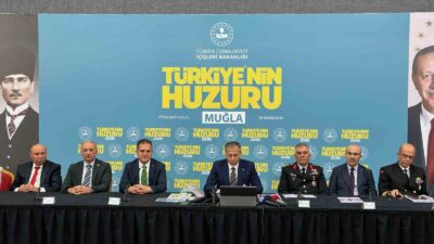 İÇİŞLERİ BAKANI ALİ YERLİKAYA MUĞLA’DA