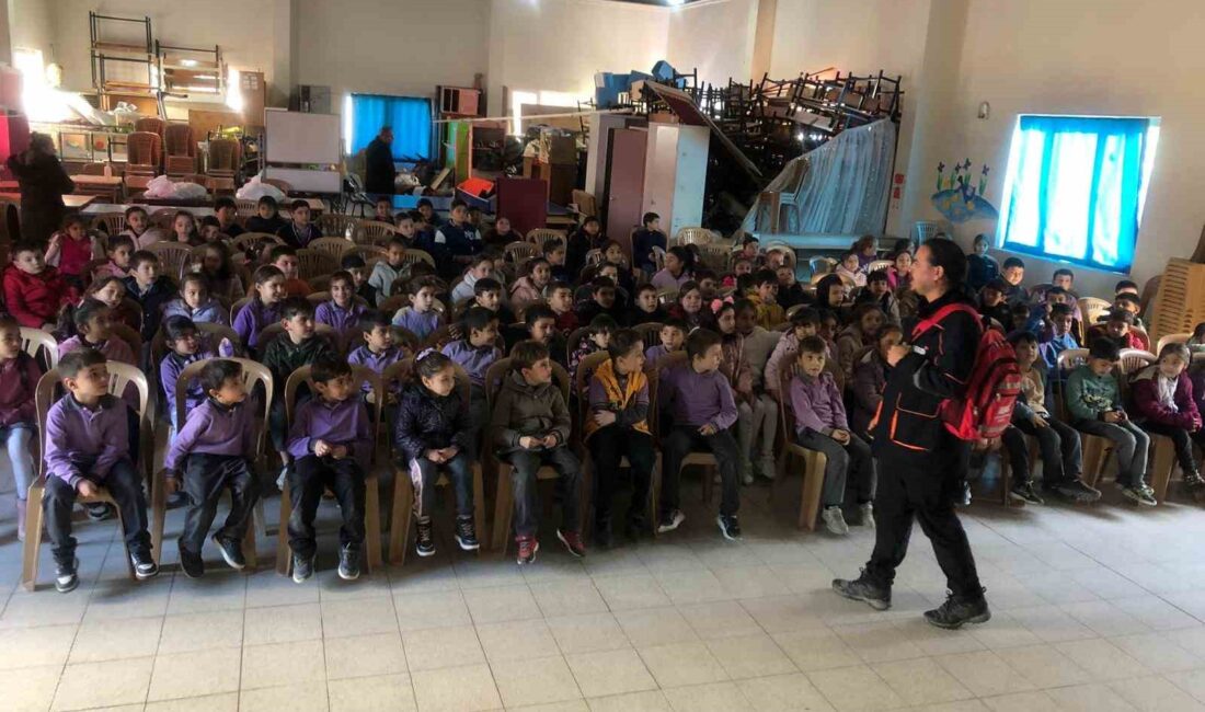 MUĞLA’DA ÖĞRENCİLERE AFET FARKINDALIK