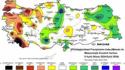 METEOROLOJİ GENEL MÜDÜRLÜĞÜ TARAFINDAN YAYIMLANAN