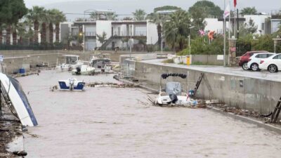 MUĞLA'NIN BODRUM İLÇESİNDE ETKİLİ OLAN