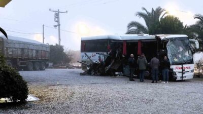 DENİZLİ'NİN SARAYKÖY İLÇESİNDE ŞEHİRLERARASI YOLCU