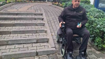 MENTEŞE'DE SORUNLU ENGELLİ RAMPALARI TESPİT