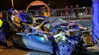 MENTEŞE'DE KAZA PERT OLAN ARAÇTAN