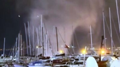 BODRUM’DA HORTUM ÇIKTI