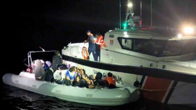 MUĞLA’NIN FETHİYE İLÇESİNDE HAREKET HALİNDEKİ