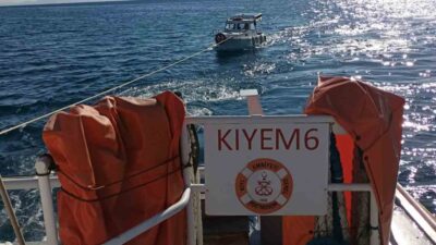 MUĞLA’NIN BODRUM İLÇESİ AÇIKLARINDA İÇİNDE