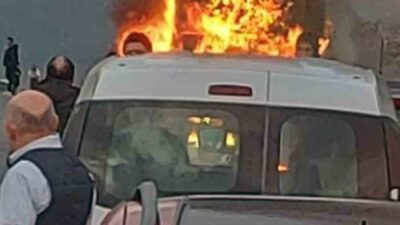 MUĞLA’DA OTOBÜS YANGINI