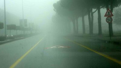 MUĞLA’DA SİS ETKİLİ OLDU