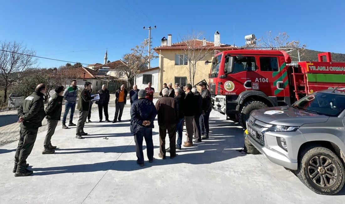ORMAN KÖYLÜLERİ YANGINLARA KARŞI