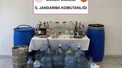 ORTACA’DA KAÇAK ALKOL OPERASYONU