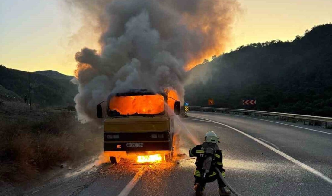 YAKIT DOLU TANKER ALEV