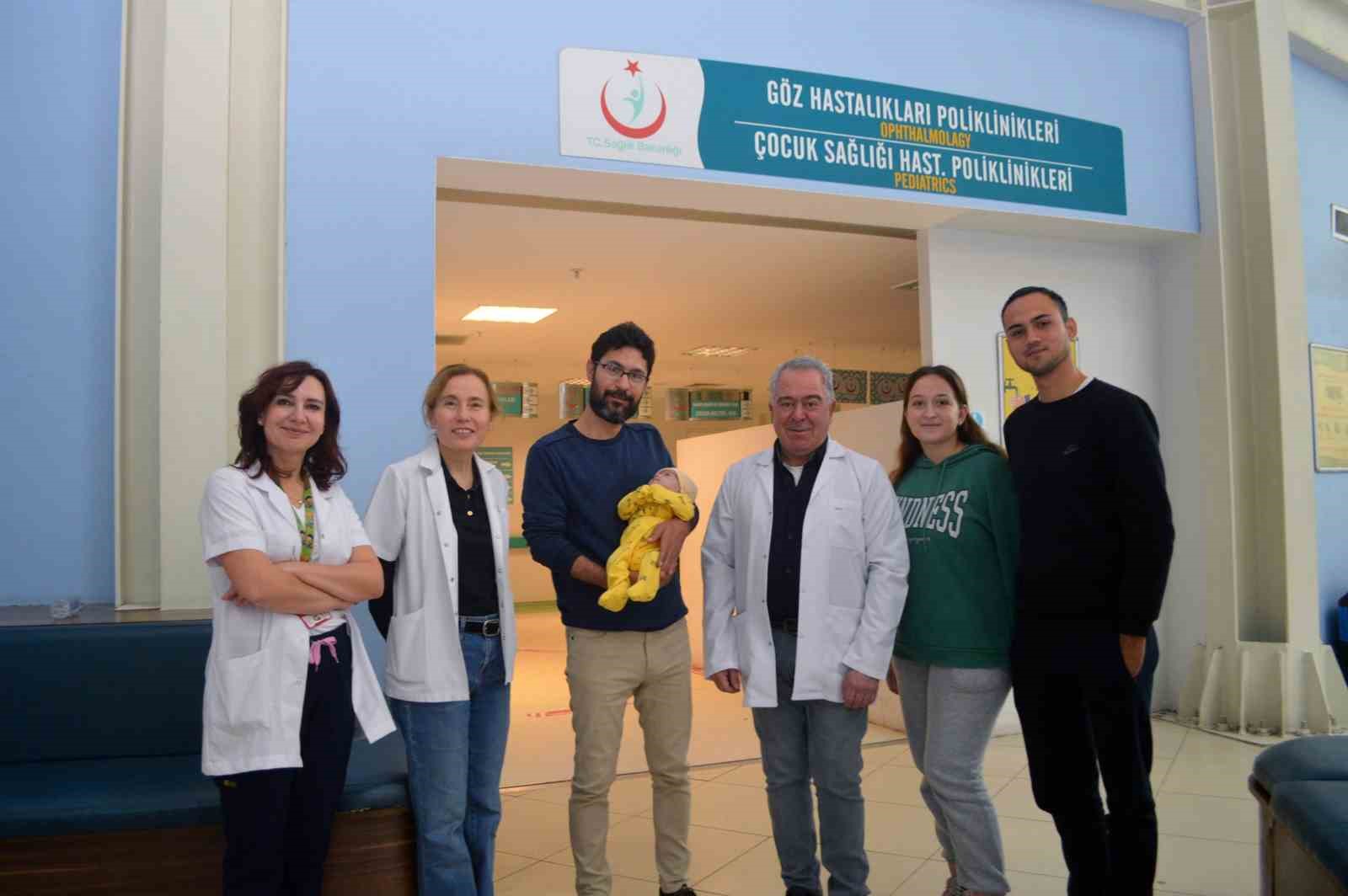 Bağırsakları dışarıda doğan bebek Muğla EAH’ta sağlığına kavuştu Muğla Eğitim Araştırma Hastanesinde,