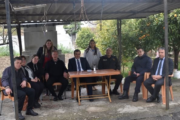Kaymakam Yakuta aile ziyaretlerine devam ediyor